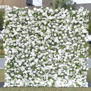 roll up artificial flower wall backdrop for wedding and event decoration bd146